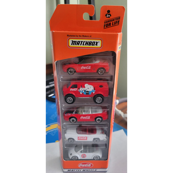 1999 Matchbox Coca - Cola - 5 Pack Set #96487 - China - Picture 1 of 9